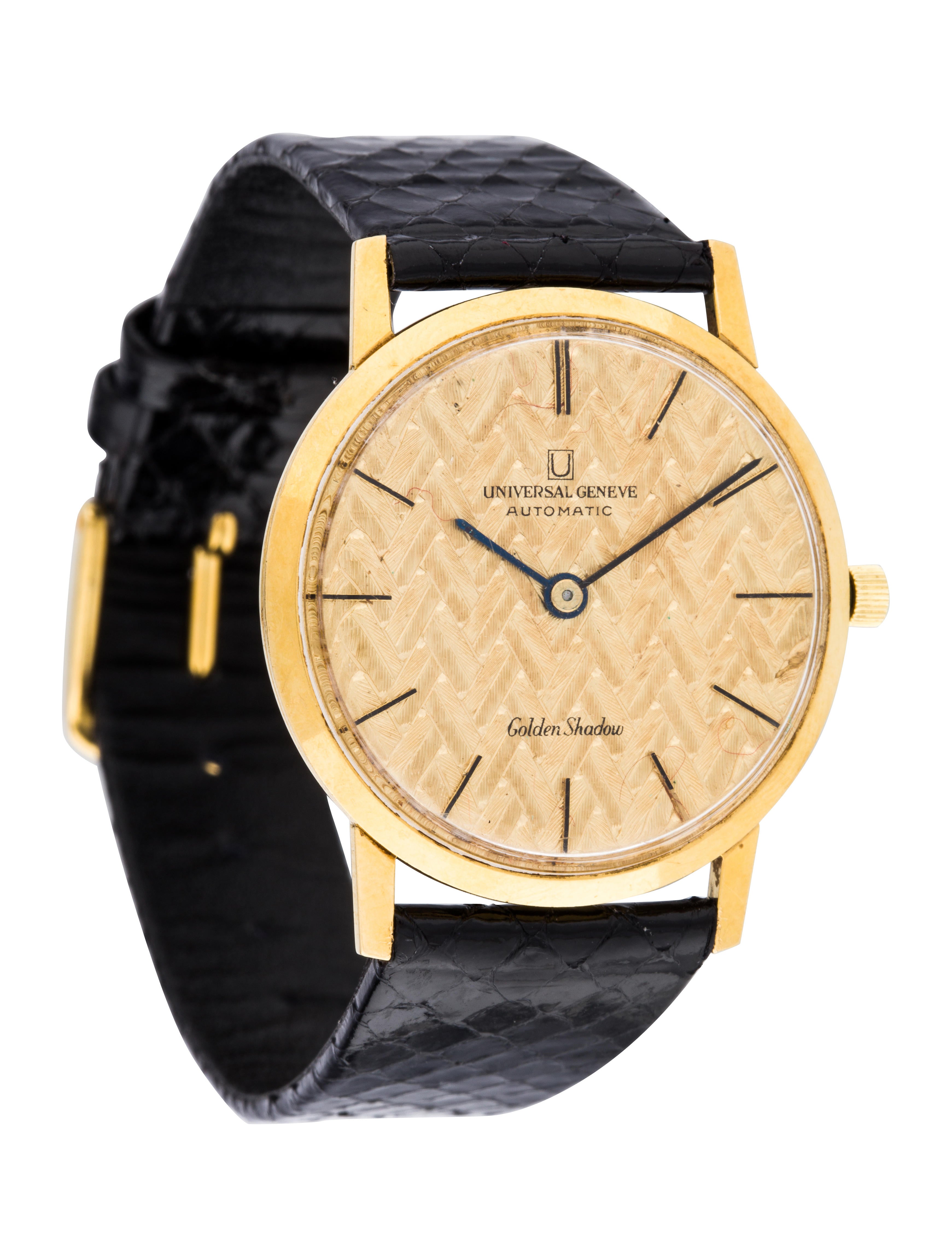 universal geneve golden shadow watch