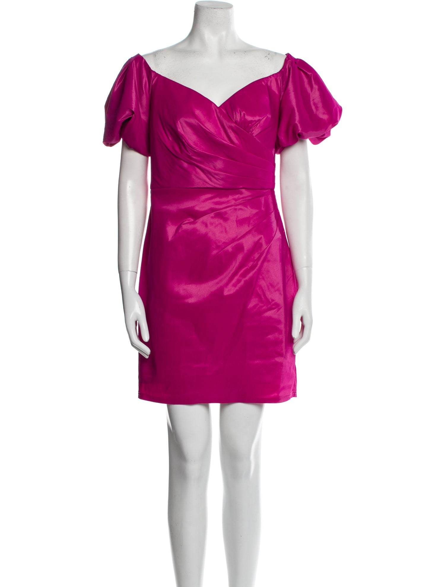 Sho Konishi V-Neck Mini Dress