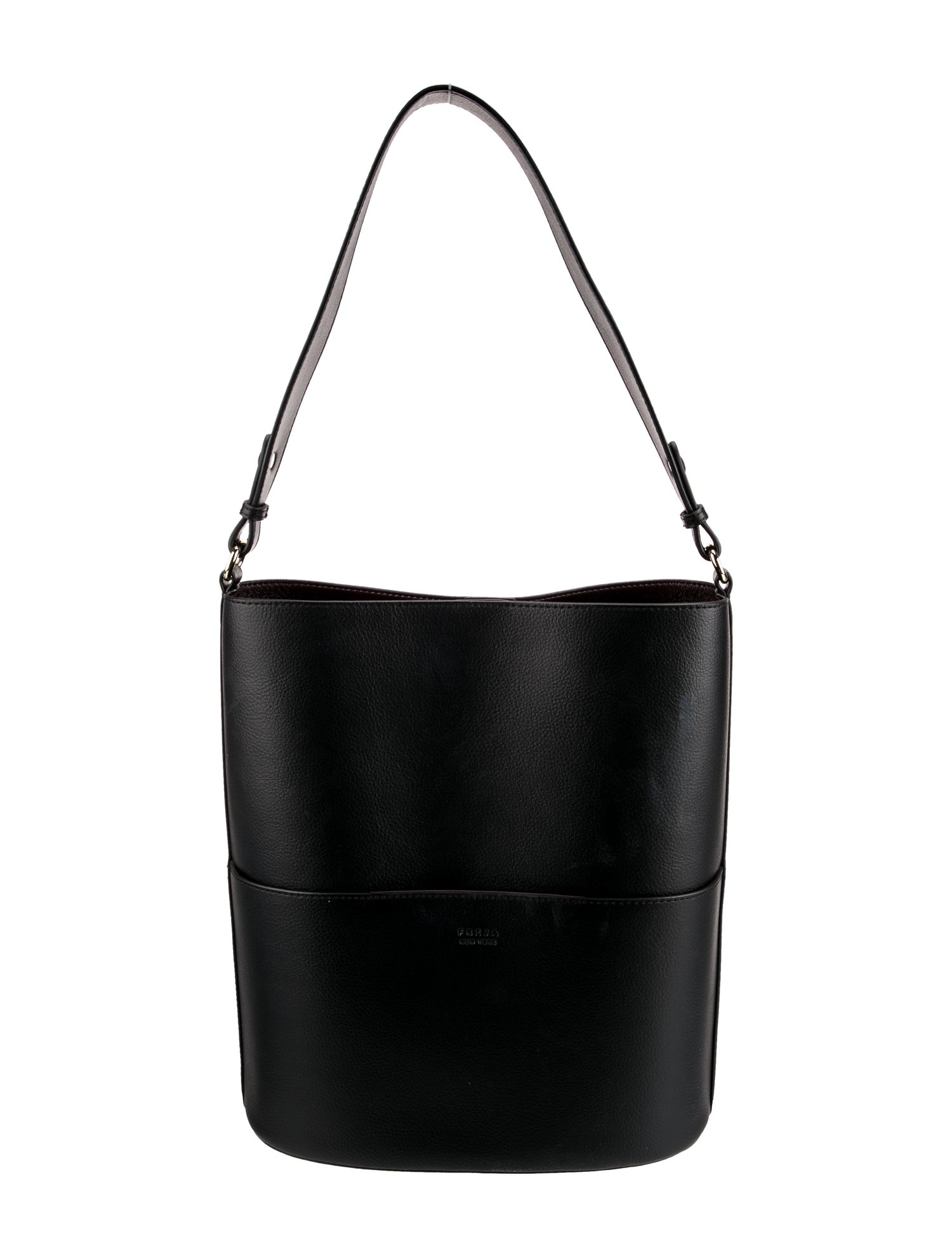 Freja Nyc Leather Bucket Bag