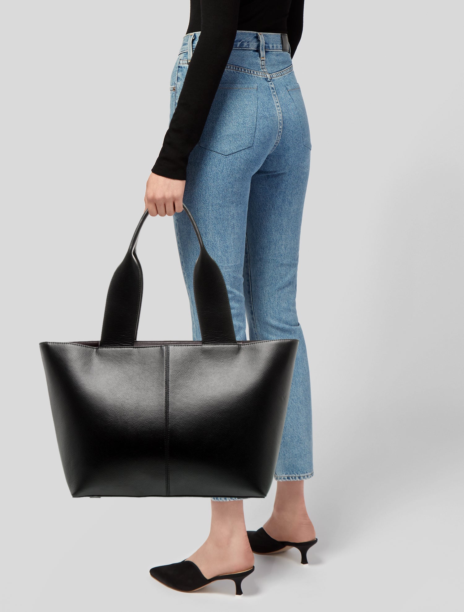 Freja Nyc Leather Tote