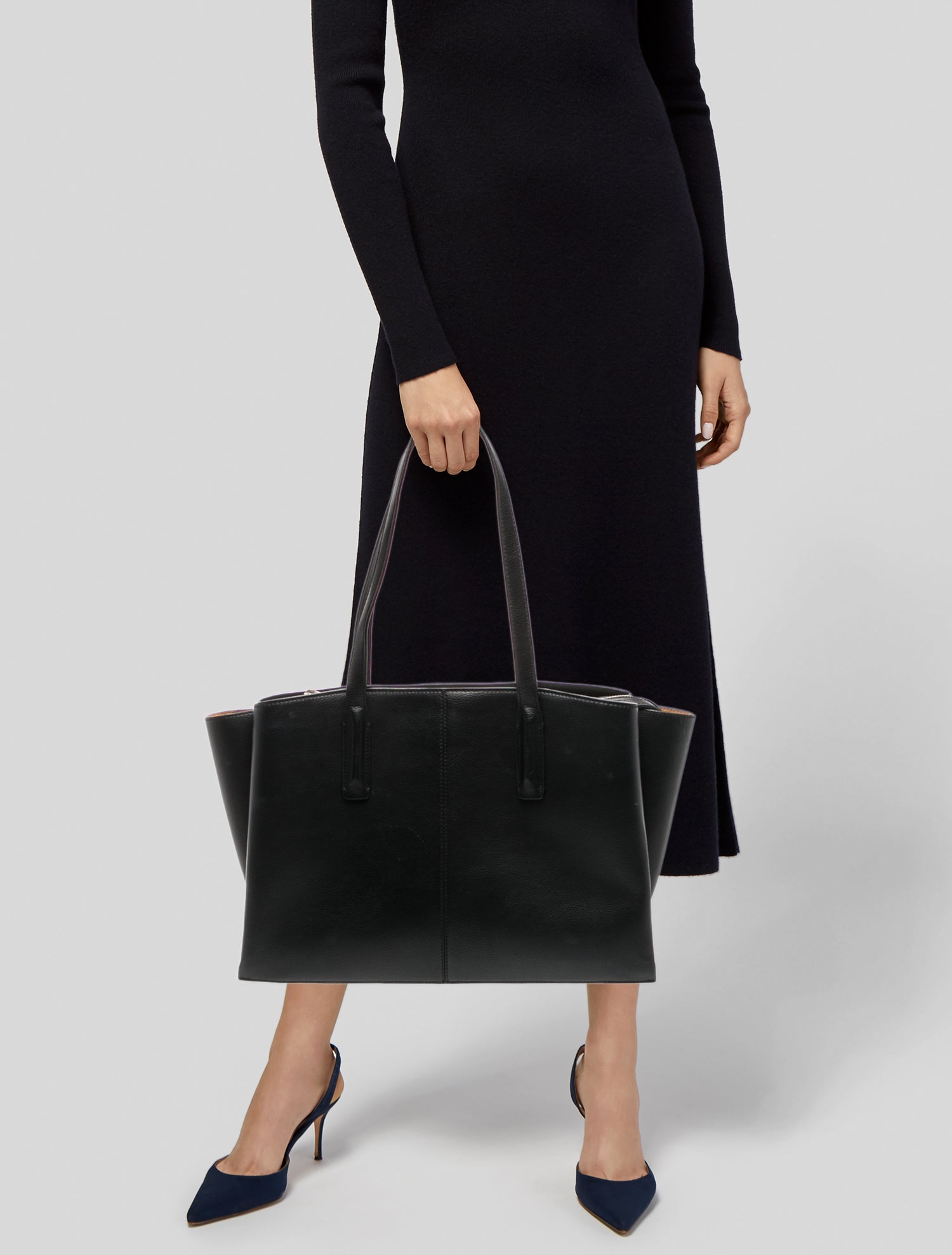 Freja Nyc Leather Tote