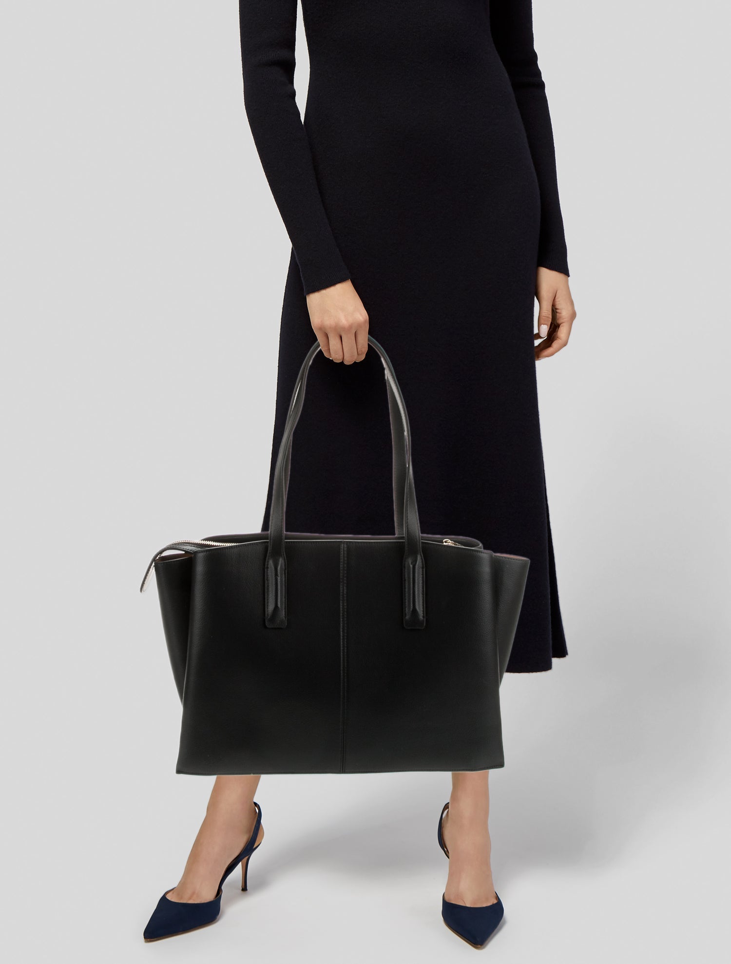 Freja Nyc Leather Top Handle Bag