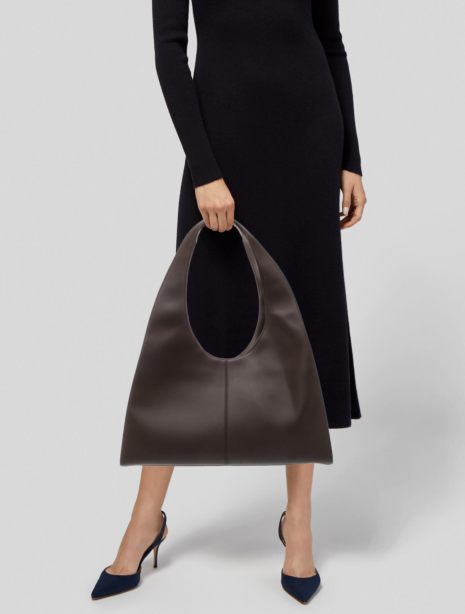 Freja Nyc Leather Hobo