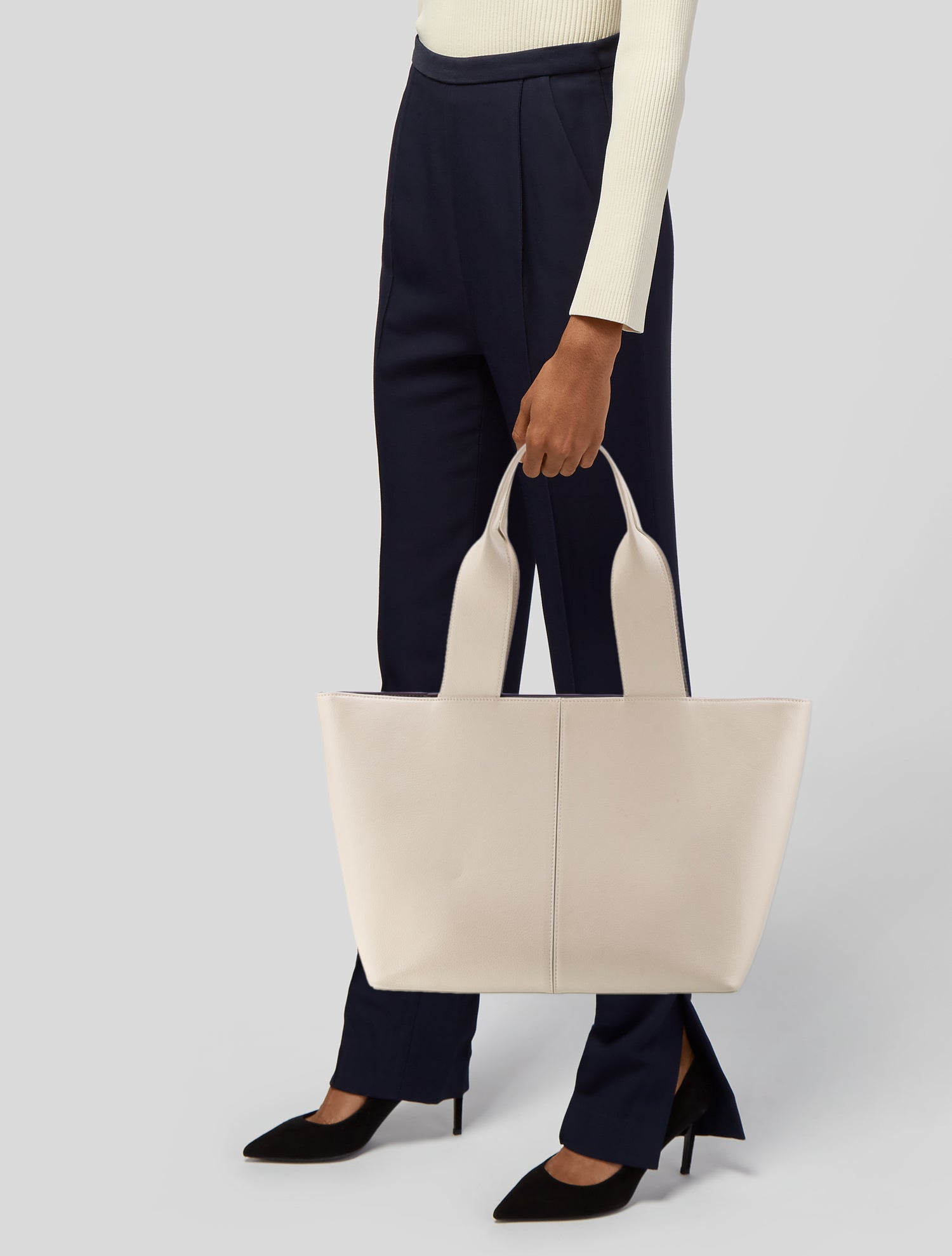 Freja Nyc Leather Tote