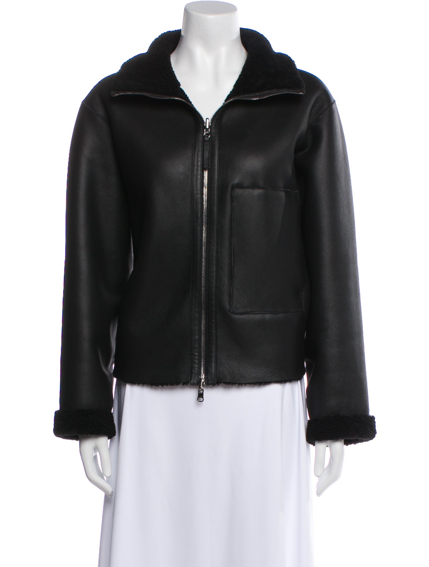Utzon Lambskin Bomber Jacket