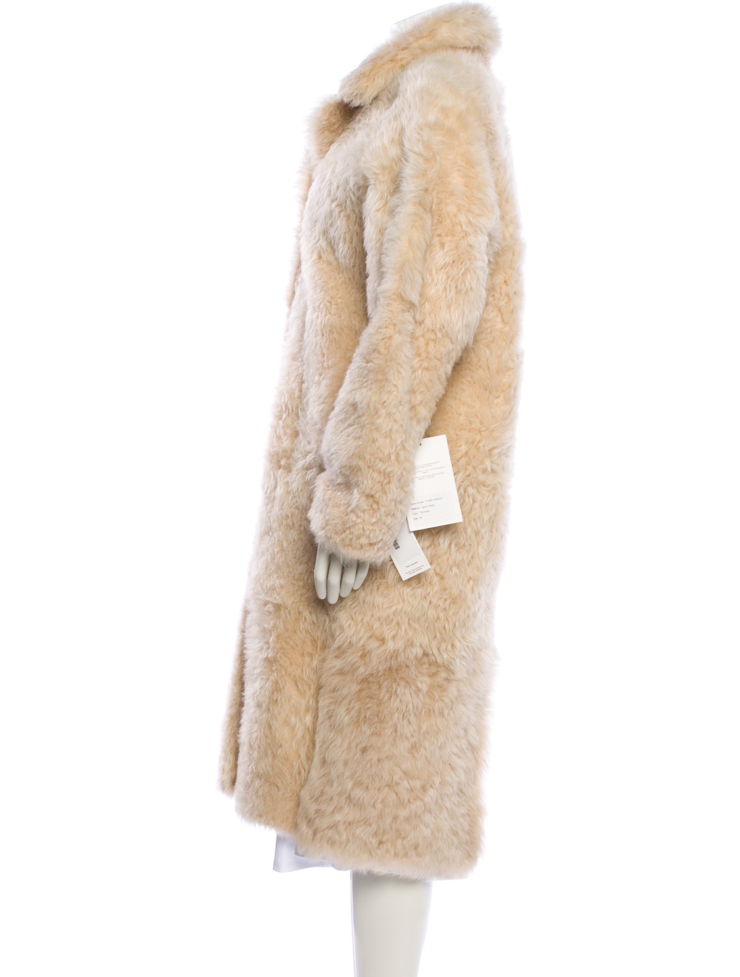 Utzon Shearling Fur Coat w/ Tags