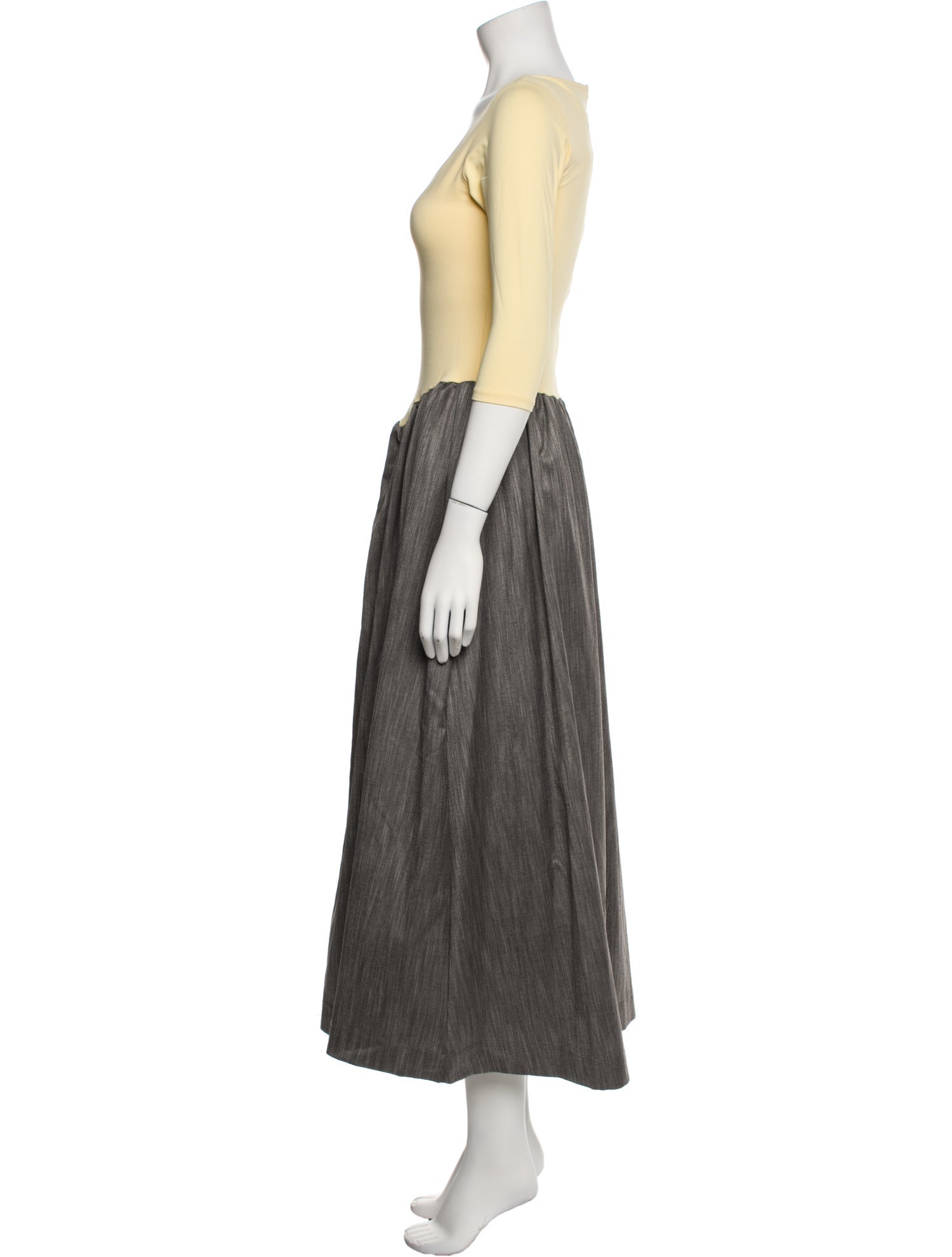 Gemsun Scoop Neck Long Dress