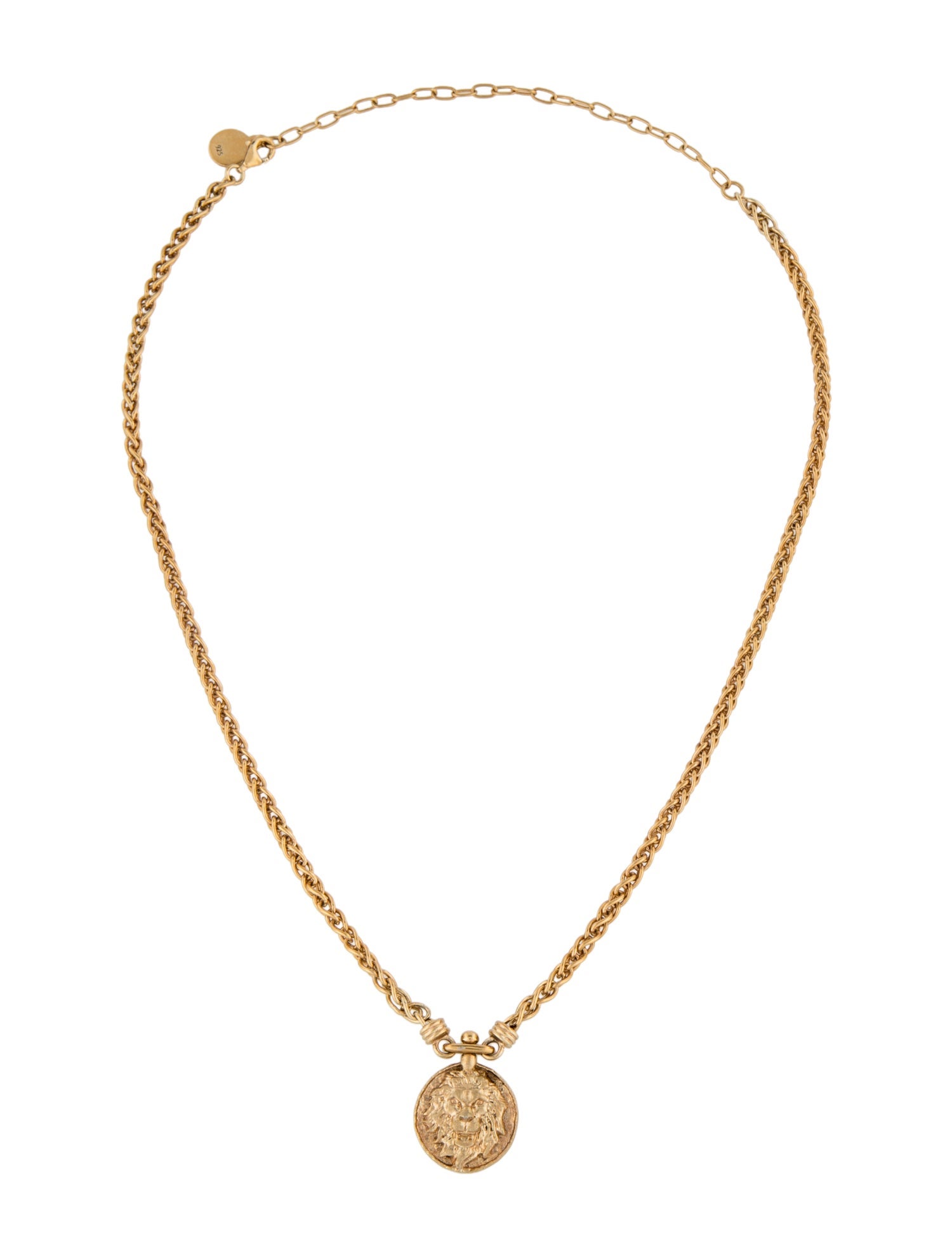 Temple of the Sun Leon Pendant Necklace