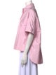 SHANG XIA Short Sleeve Button-Up Top