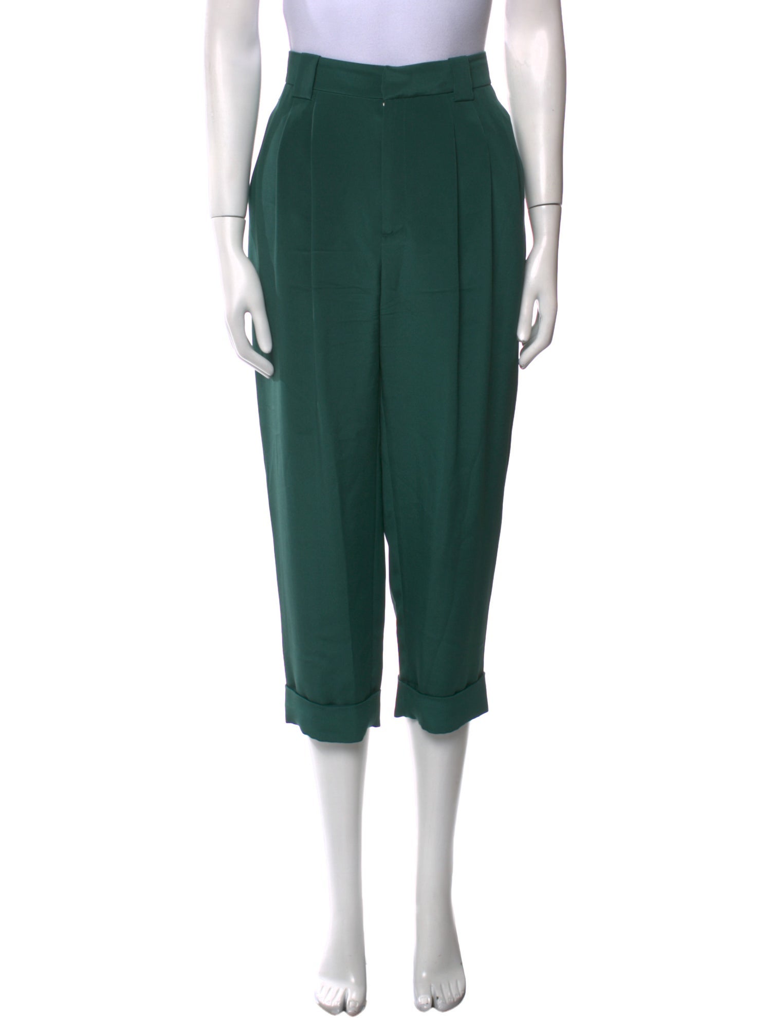 SHANG XIA Silk Straight Leg Pants