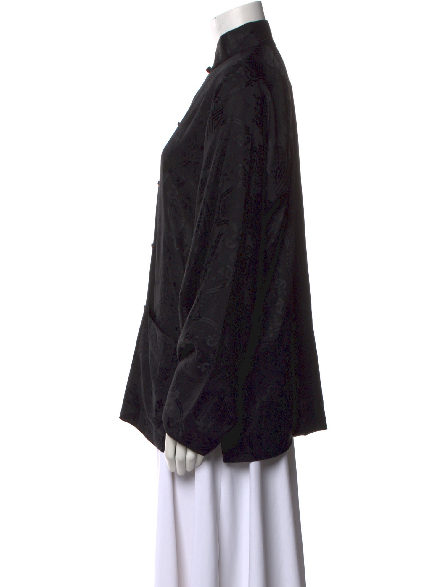 SHANG XIA Silk Printed Blouse