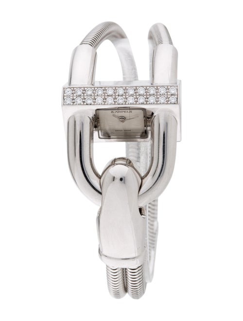 Van Cleef & Arpels Cadenas Watch white