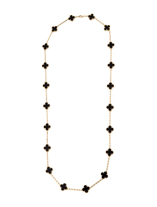 Van Cleef & Arpels Vintage Alhambra 20 Motifs Neck