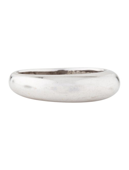 Van Cleef & Arpels Vintage Domed Band white