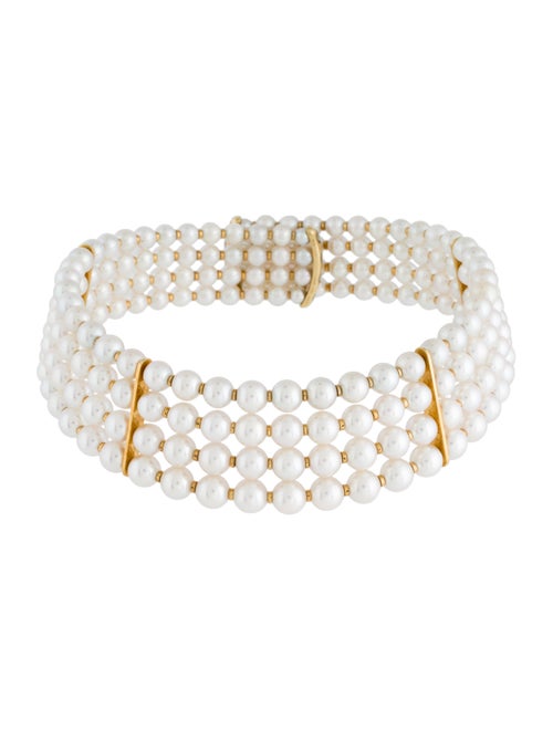 Van Cleef & Arpels Vintage Pearl Multistrand Choke