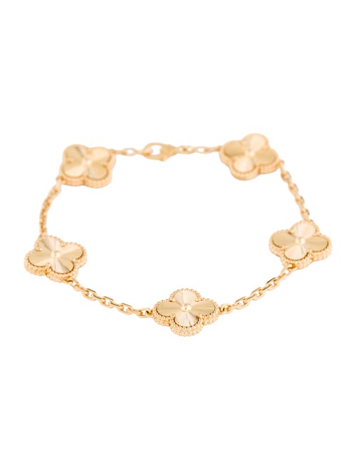 Van Cleef & Arpels 5 Motif Vintage Alhambra Bracel