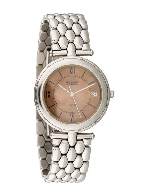 Van Cleef & Arpels Round Quartz Watch