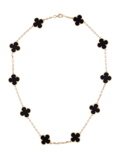 Van Cleef & Arpels Vintage Alhambra Necklace Yello