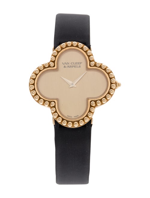 Van Cleef & Arpels Alhambra Watch Yellow