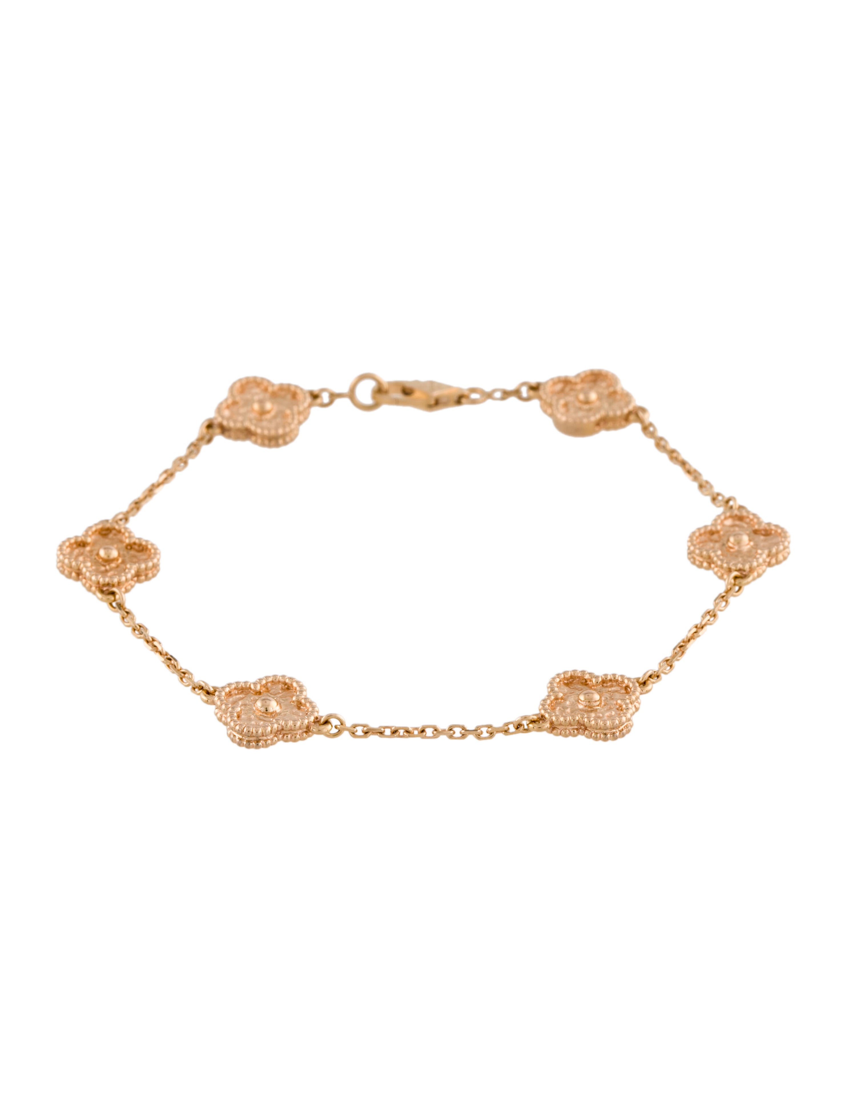 【K】Van Cleef & Arpels Van Cleef & Arpels Sweet Alhambra 6 Motifs Bracelet - Link