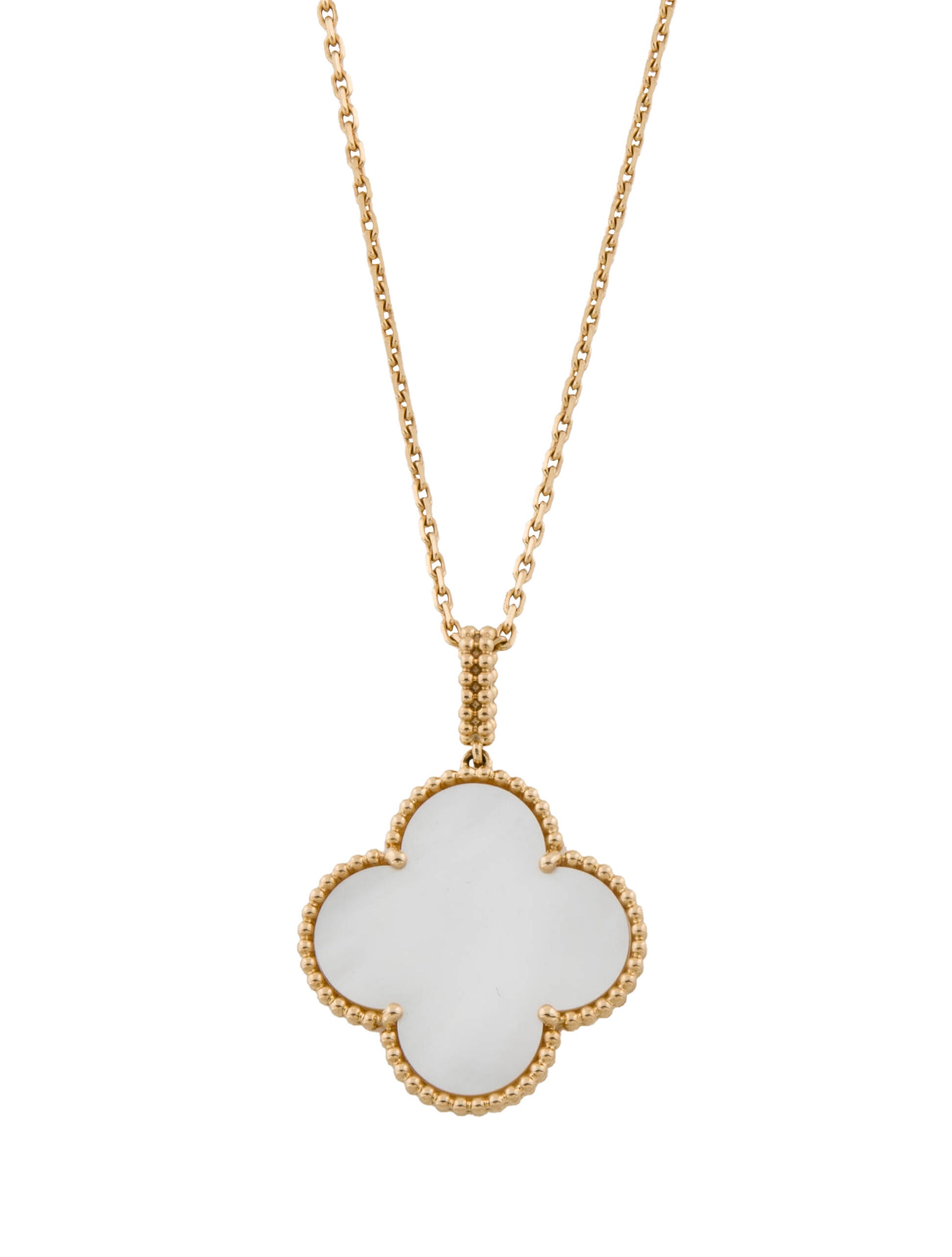 Magic alhambra long necklace Clearance