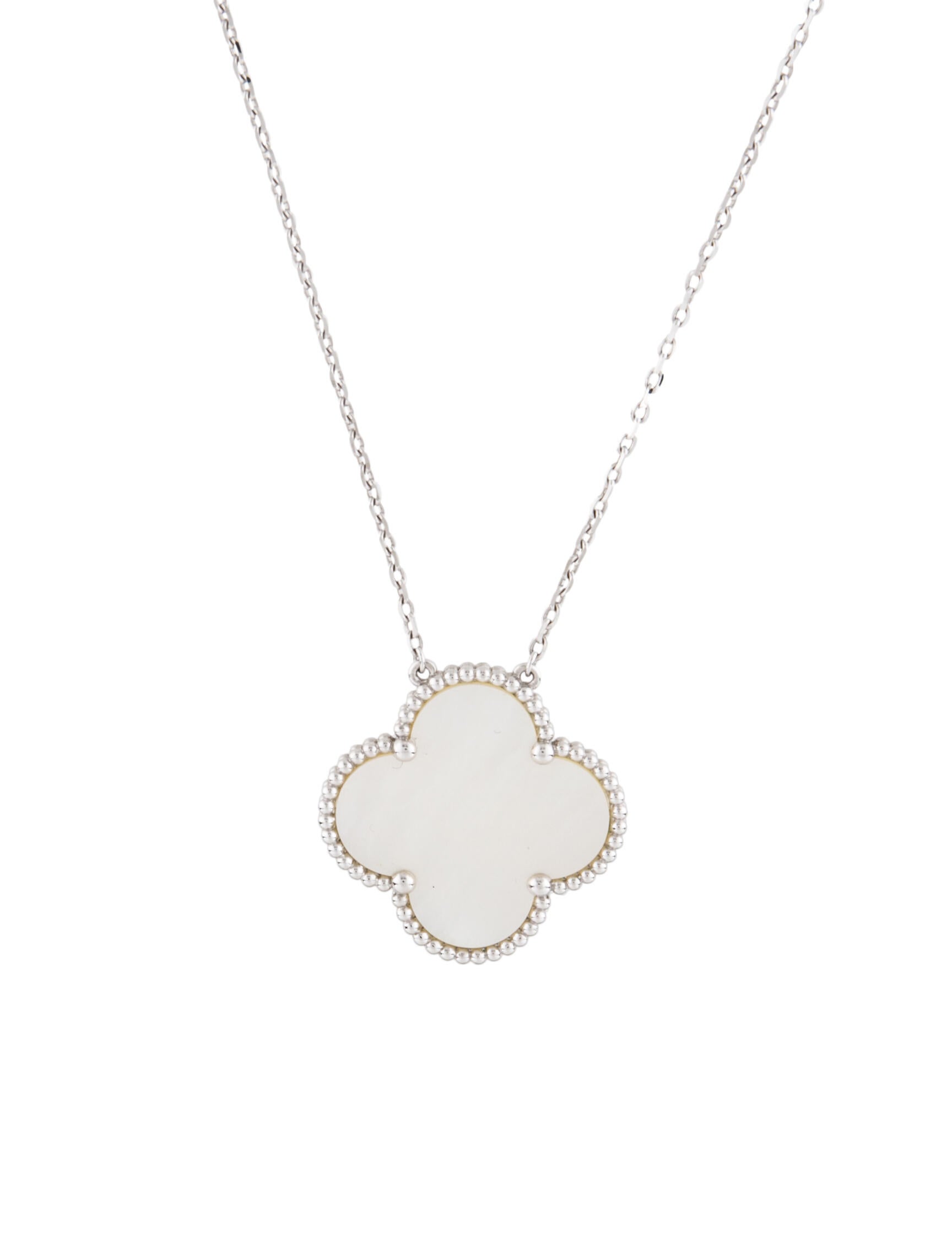 Van Cleef & Arpels Magic Alhambra Long Necklace 18K Rose Gold Pendant