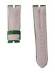 Van Cleef & Arpels 19 mm Green Alligator Watch Strap