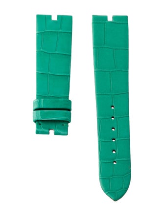 Van Cleef & Arpels 19mm Green Alligator Watch Strap