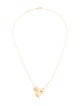 Van Cleef & Arpels Mini Frivole 3 Flowers Pendant Necklace