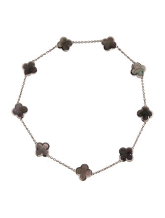 Van Cleef & Arpels Mother of Pearl Pure Alhambra Necklace