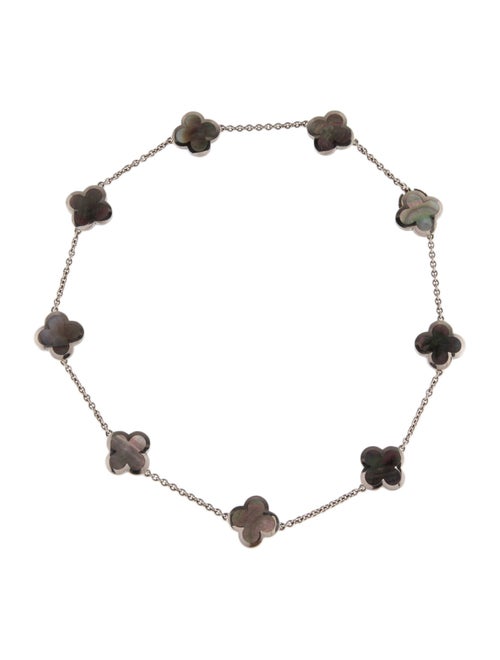 Van Cleef & Arpels Mother of Pearl Pure Alhambra Necklace