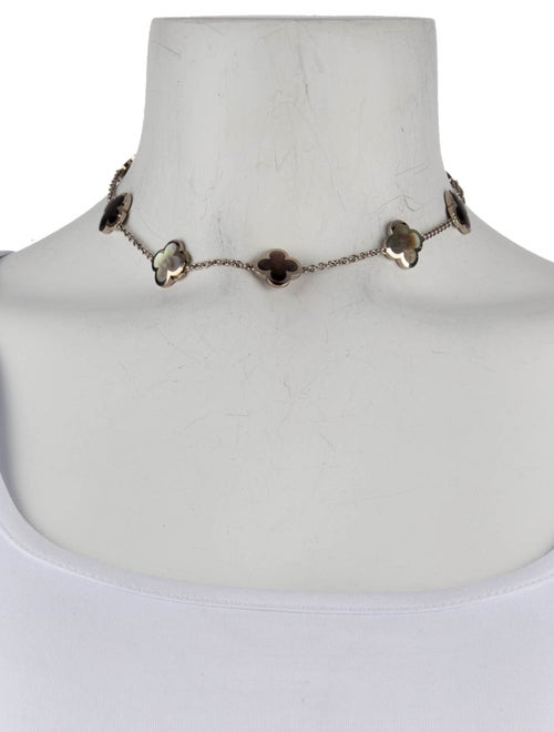 Van Cleef & Arpels Mother of Pearl Pure Alhambra Necklace