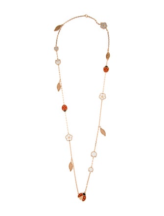 Van Cleef & Arpels Lucky Spring Long Necklace, 15 Motifs