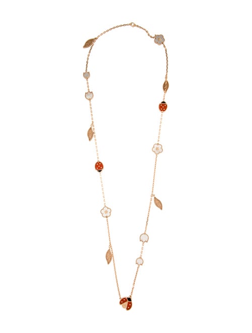 Van Cleef & Arpels Lucky Spring Long Necklace, 15 Motifs