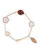 Van Cleef & Arpels Mother of Pearl Lucky Spring 5 Motifs Bracelet
