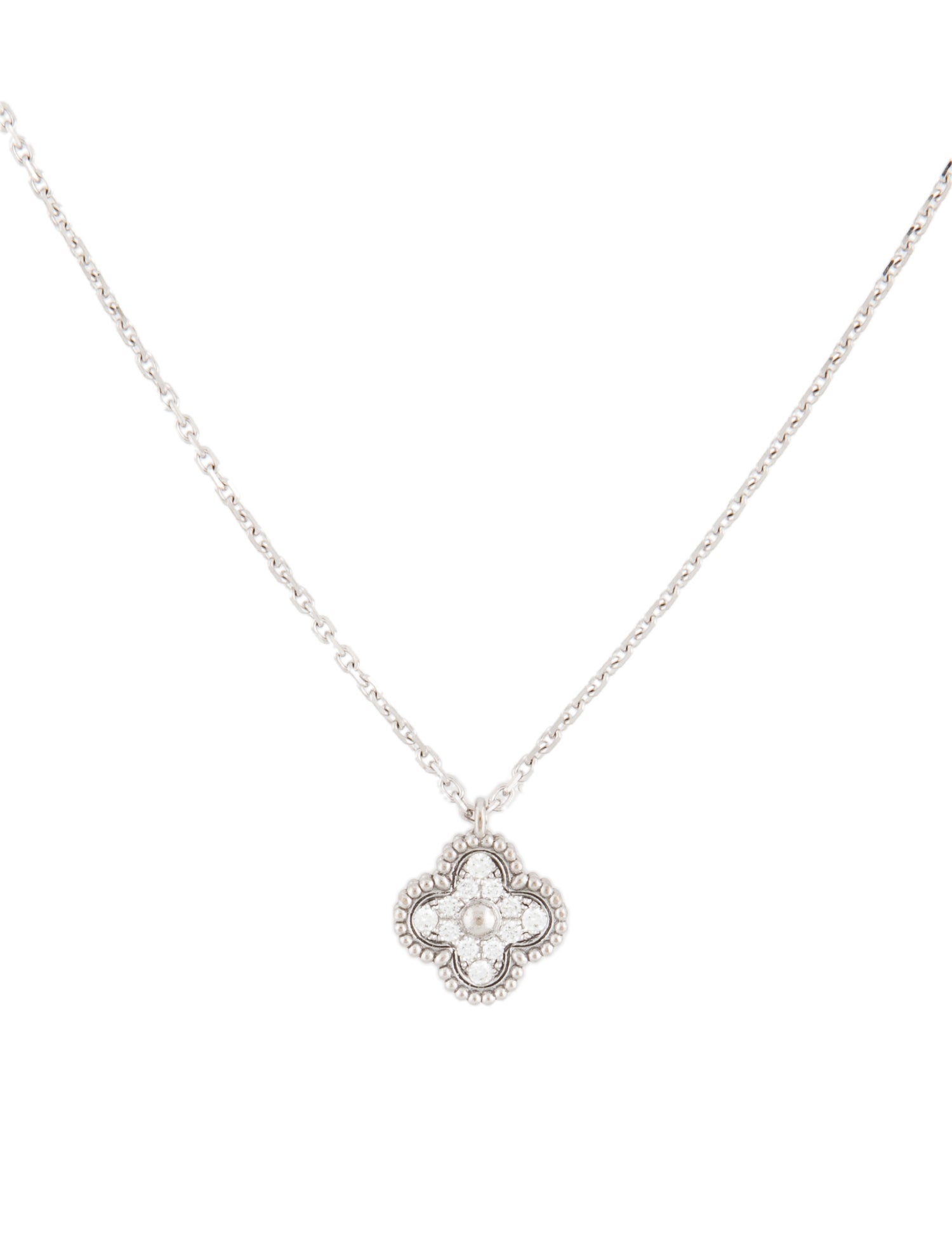 Van Cleef & Arpels Sweet Alhambra Pendant Necklace
