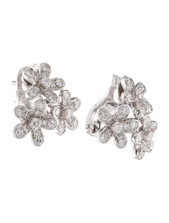 Van Cleef & Arpels Socrate 3 Flower Earrings