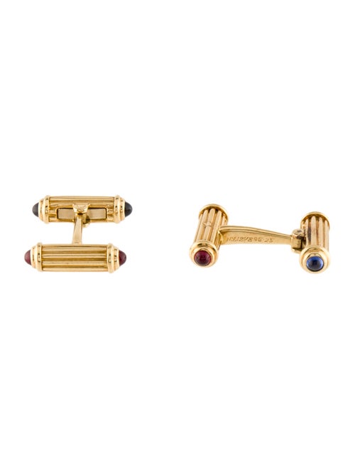 Van Cleef & Arpels Vintage Sapphire & Ruby Cufflinks