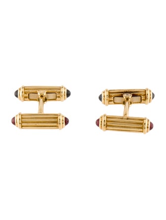 Van Cleef & Arpels Vintage Sapphire & Ruby Cufflinks