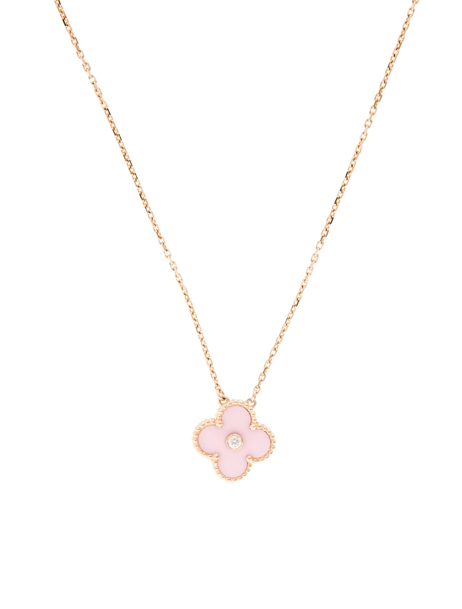 Van Cleef & Arpels Limited Edition 2015 Holiday Vintage Alhambra Necklace