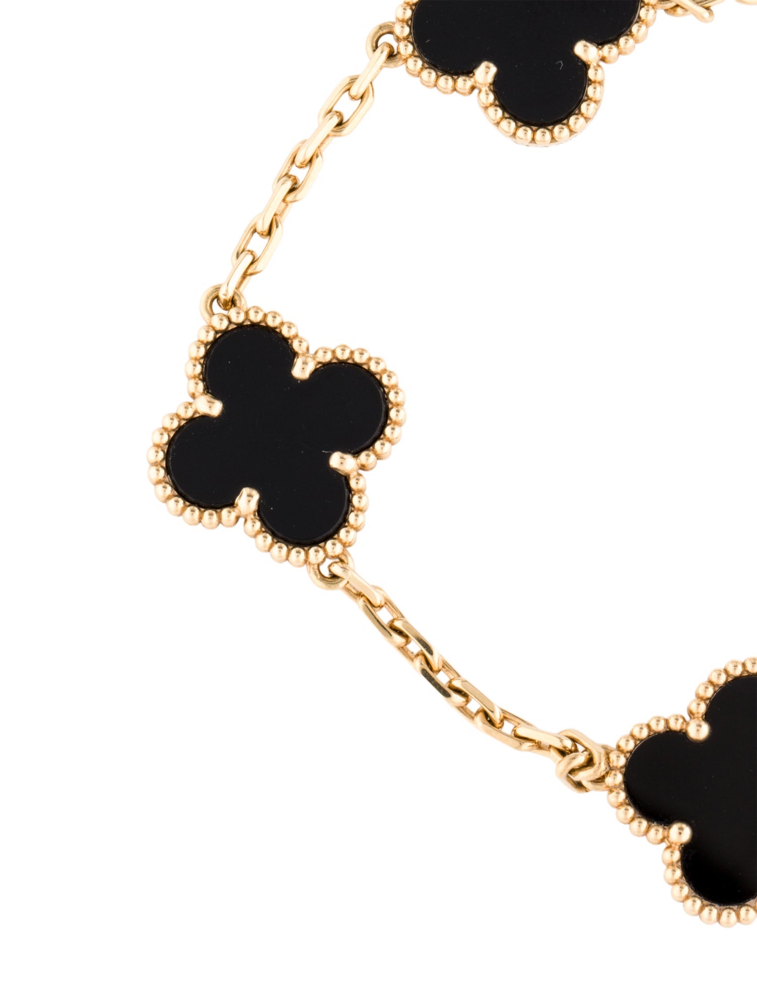 Van Cleef & Arpels Vintage Alhambra Bracelet, 5 Motif