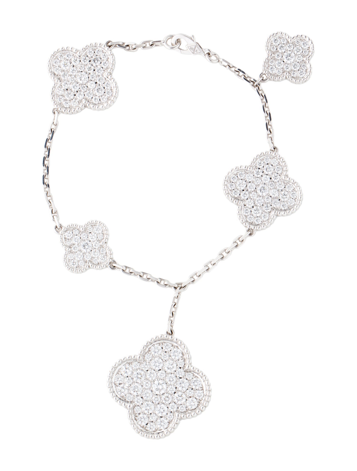 Van Cleef & Arpels Magic Alhambra Bracelet, 5 Motifs