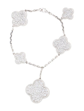 Van Cleef & Arpels Magic Alhambra Bracelet, 5 Motifs