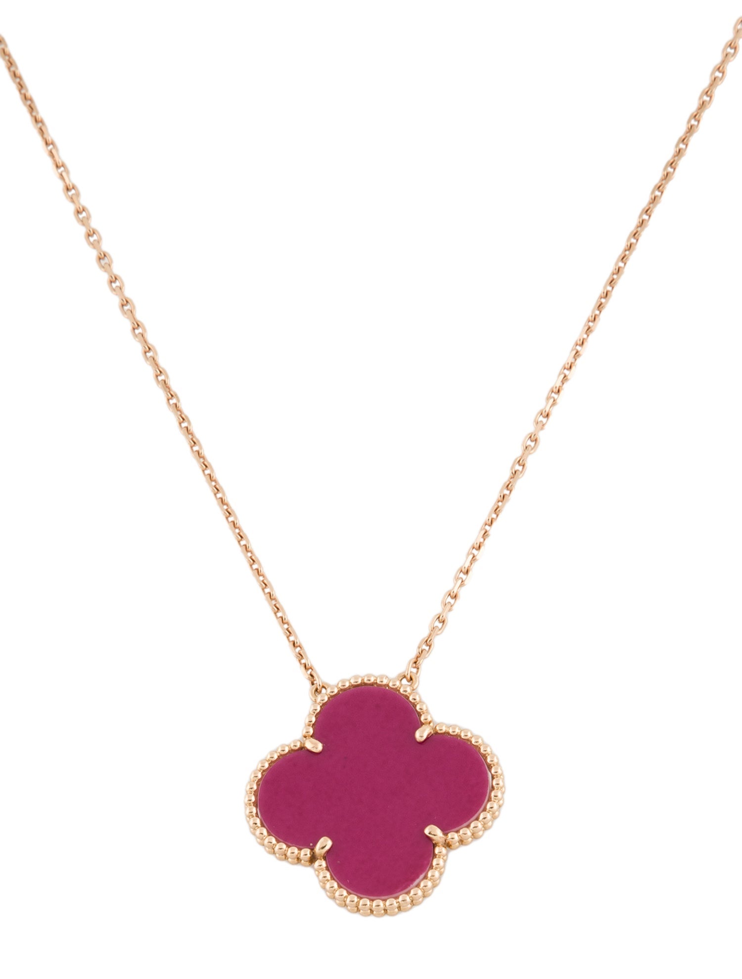 Van Cleef & Arpels Limited Edition Magic Alhambra Pendant, Musée des Arts Decoratifs