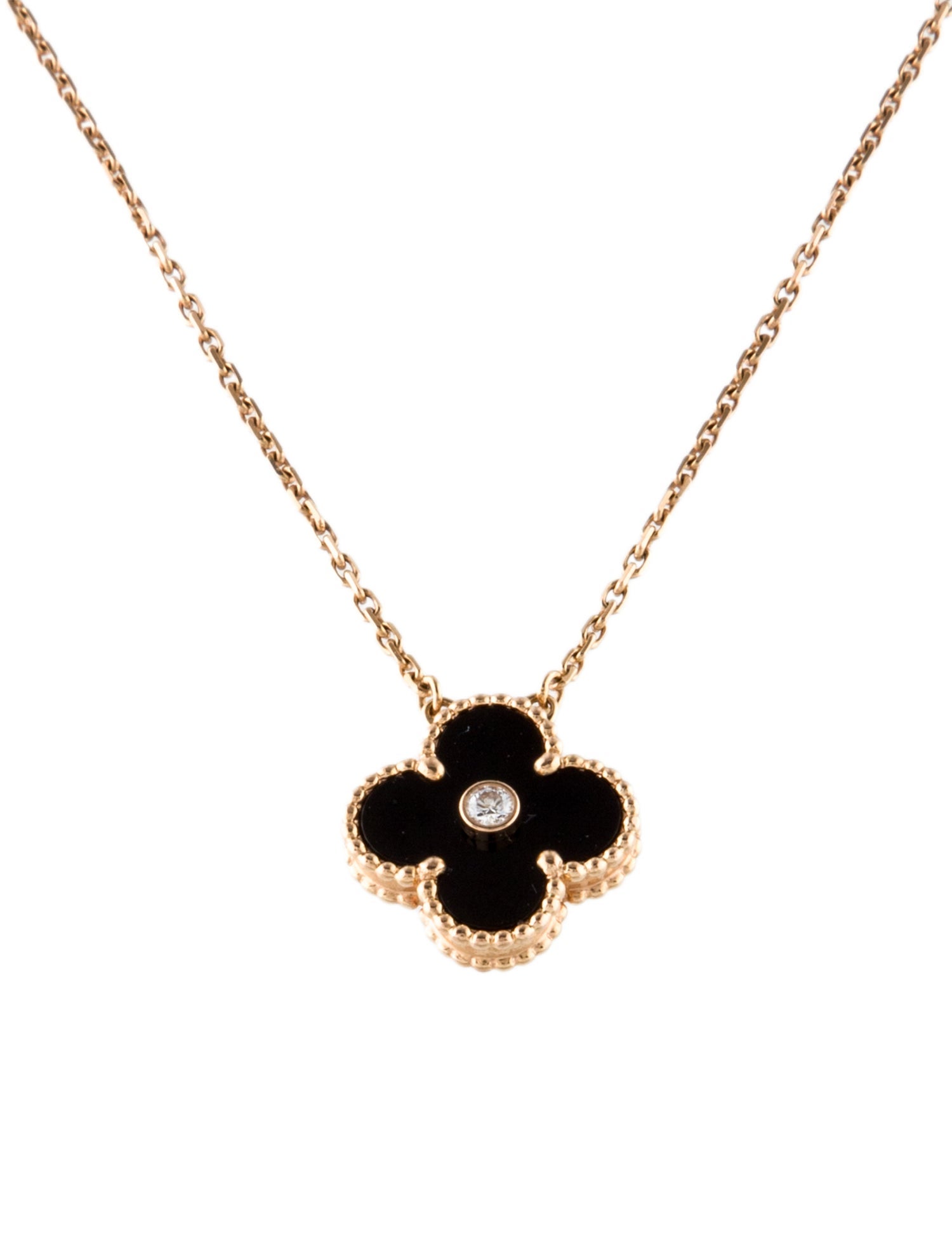 Van Cleef & Arpels 2016 Limited Edition Vintage Alhambra Necklace