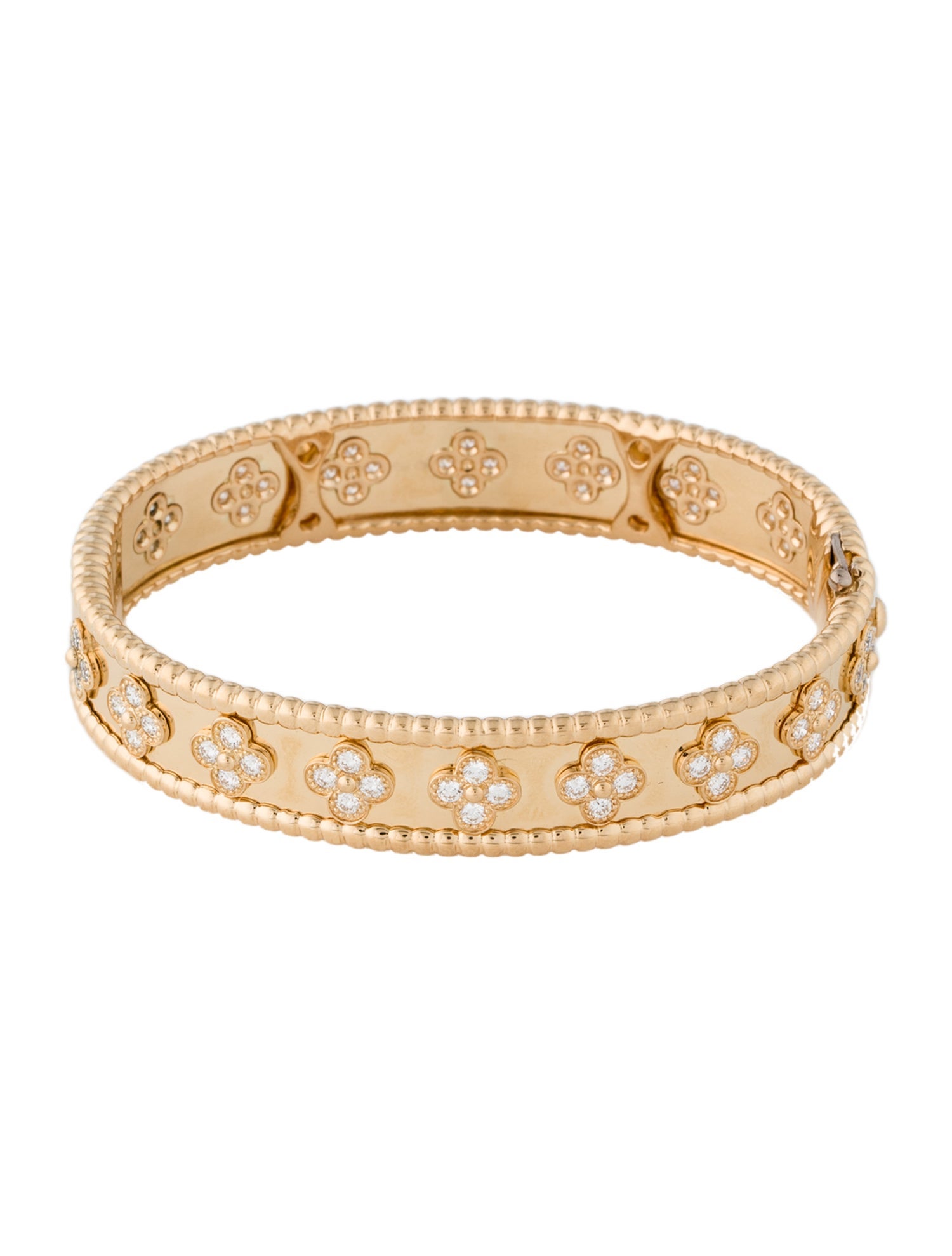 Van Cleef & Arpels Perlée Clovers Bracelet, Small Model