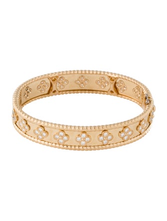 Van Cleef & Arpels Perlée Clovers Bracelet, Small Model