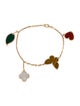Van Cleef & Arpels Mother of Pearl Lucky Alhambra Bracelet, 4 Motifs