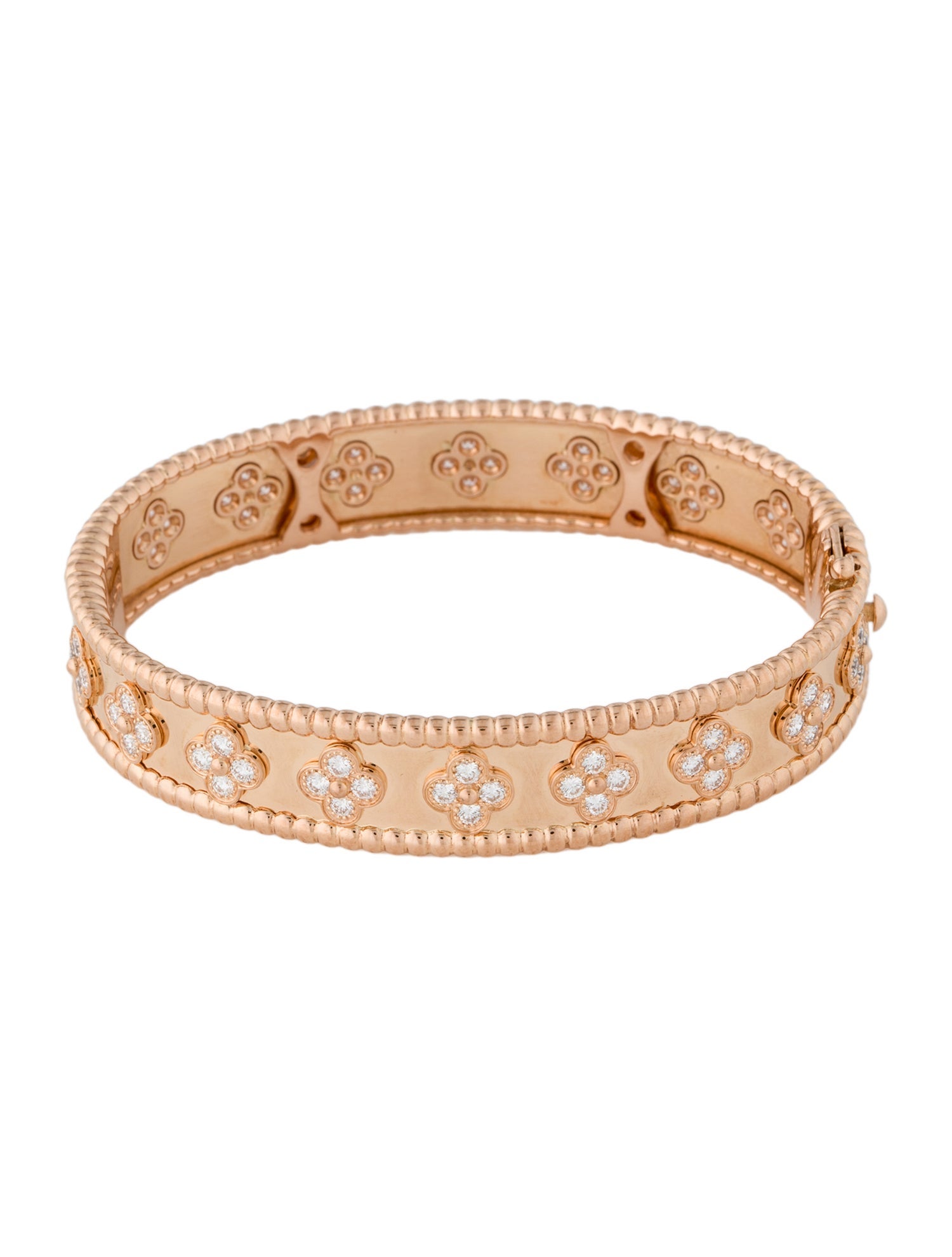 Van Cleef & Arpels Perlée Clovers Bracelet, Small Model