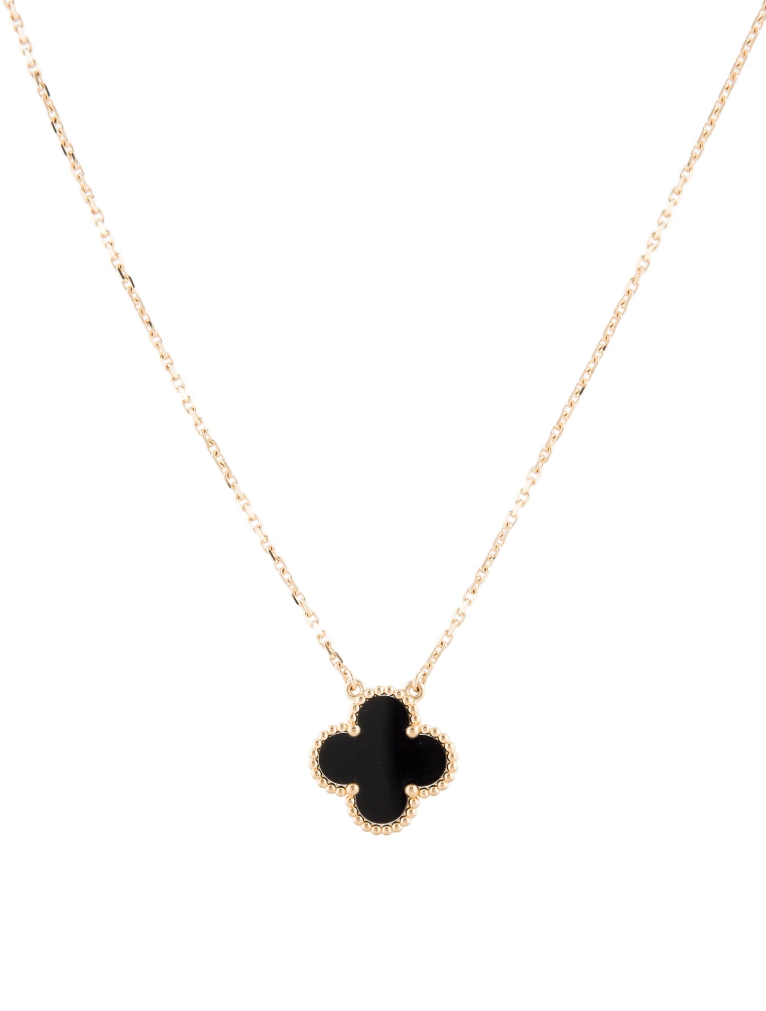 Van Cleef & Arpels Pink Opal Vintage Alhambra 10 Motif